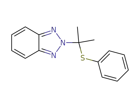 2-(1-Methyl-1-phenylsulfanyl-ethyl)-2H-benzotriazole