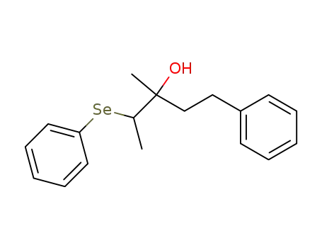 3-Methyl-2-phenylseleno-5-phenyl-3-pentanol