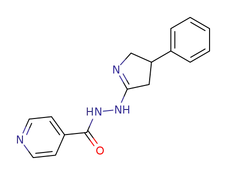Isonicotinic acid N'-(4-phenyl-4,5-dihydro-3H-pyrrol-2-yl)-hydrazide