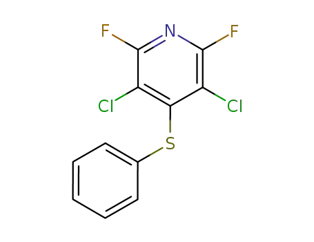 3,5-dichloro-2,6-difluoro-4-(thiophenoxy)pyridine