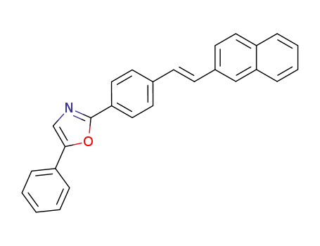 2-[4-(2-naphthalen-2-yl-vinyl)-phenyl]-5-phenyl-oxazole