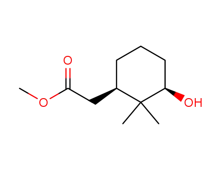 2,2-dimethyl-3-hydroxy-cyclohexyl-essigsaeuremethylester