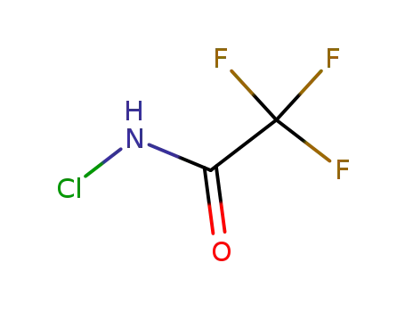 Molecular Structure of 52176-01-9 (Acetamide, N-chloro-2,2,2-trifluoro-)