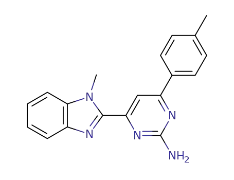 4-(1-Methyl-1H-benzoimidazol-2-yl)-6-p-tolyl-pyrimidin-2-ylamine