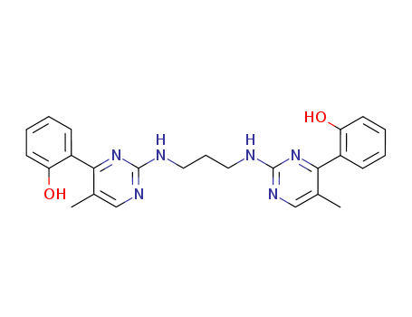 Phenol,2,2'-[1,3-propanediylbis[imino(5-methyl-2,4-pyrimidinediyl)]]bis- (9CI) cas  92736-13-5