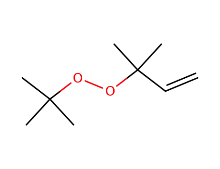 Molecular Structure of 114041-94-0 (Peroxide, 1,1-dimethylethyl 1,1-dimethyl-2-propenyl)