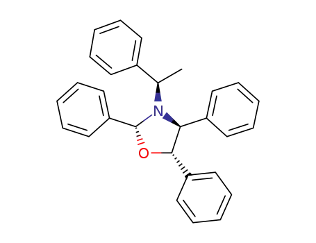Molecular Structure of 82087-14-7 ((2R, 4S, 5S, 3'R)-(-)-N-(1-phenylethyl)-2,4,5-triphenyloxazolidine)