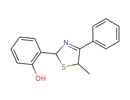2-(5-methyl-4-phenyl-2,5-dihydro-thiazol-2-yl)-phenol