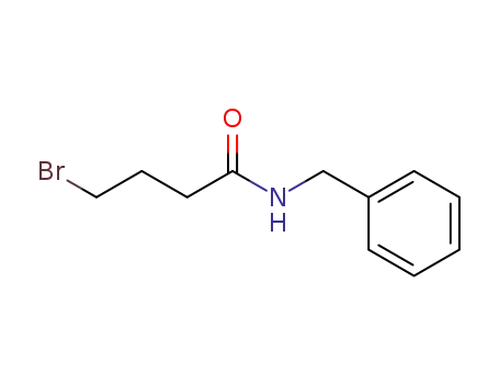 Molecular Structure of 100129-05-3 (γ-Brom-N-benzyl-butyramid)