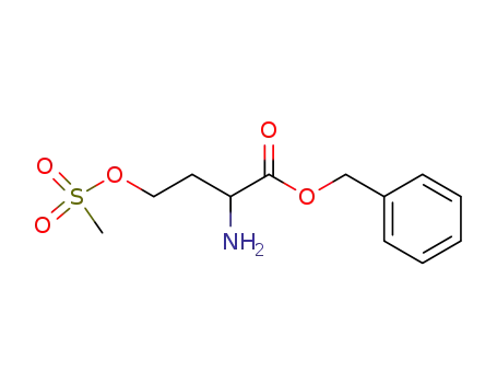2-Amino-4-methanesulfonyloxy-butyric acid benzyl ester