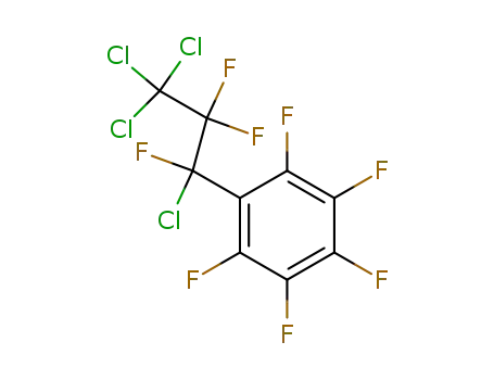 1,2,3,4,5-Pentafluoro-6-(1,3,3,3-tetrachloro-1,2,2-trifluoro-propyl)-benzene