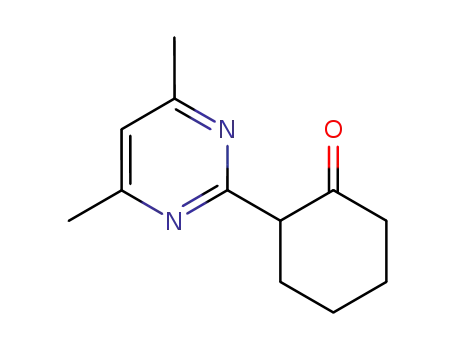 2-(4,6-dimethyl-2-pyrimidinyl)cyclohexanone