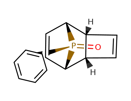 9-phenyl-(1<i>r</i><i>P</i>,2<i>c</i><i>H</i>,5<i>c</i><i>H</i>,6<i>c</i><i>P</i>)-9-phospha-tricyclo[4.2.1.0<sup>2,5</sup>]nona-3,7-diene 9<i>syn</i>-oxide