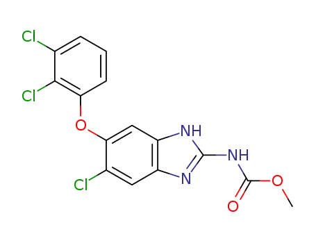 5-chloro-6-(2,3-dichlorophenoxy)-2-methoxycarbonylamino-1H-benzimidazole