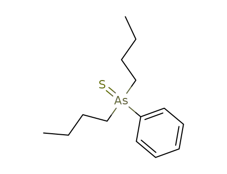 Arsine sulfide, dibutylphenyl-