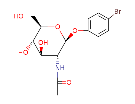 4-BROMOPHENYL 2-ACETAMIDO-2-DEOXY-SS-D-GLUCOPYRANOSIDECAS