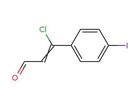 beta-Chloro-p-iodocinnamaldehyde