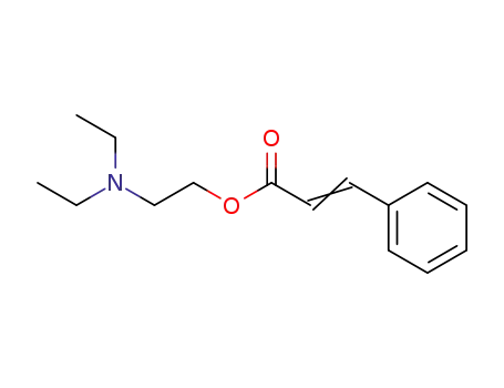 2-diethylaminoethyl (E)-3-phenylprop-2-enoate