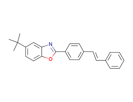 Benzoxazole, 5-(1,1-dimethylethyl)-2-[4-(2-phenylethenyl)phenyl]-