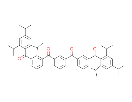 <3-(3-(3-(2,4,6-tris(1-methylethyl)benzoyl)benzoyl)benzoyl)phenyl><2,4,6-tris(1-methylethyl)phenyl>methanone