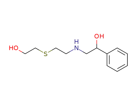 2-hydroxy-N-(2-ethanolthioethyl)-2-phenyl-ethylamine
