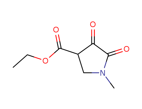 ethyl 1-methyl-4,5-dioxo-pyrrolidine-3-carboxylate cas  5336-42-5