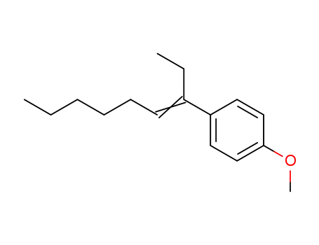 4-<1-Ethyl-hepten-(1)-yl>-anisol