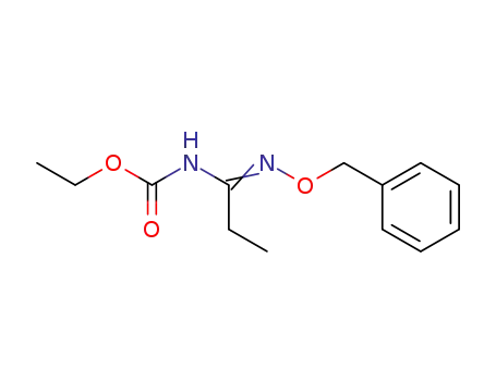 Molecular Structure of 35675-20-8 (ethyl {1-[(benzyloxy)amino]propylidene}carbamate)