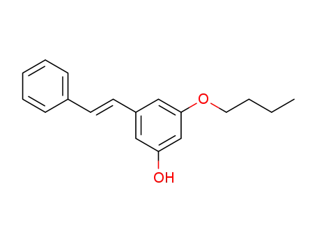 Phenol, 3-butoxy-5-(2-phenylethenyl)-, (E)-