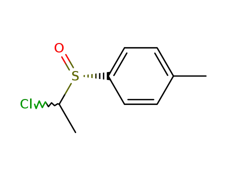 Benzene, 1-[(R)-(1-chloroethyl)sulfinyl]-4-methyl-