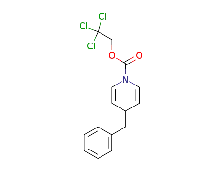 1(4H)-Pyridinecarboxylic acid, 4-(phenylmethyl)-, 2,2,2-trichloroethyl
ester