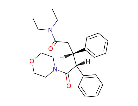 (3S,4R)-5-Morpholin-4-yl-5-oxo-3,4-diphenyl-pentanoic acid diethylamide
