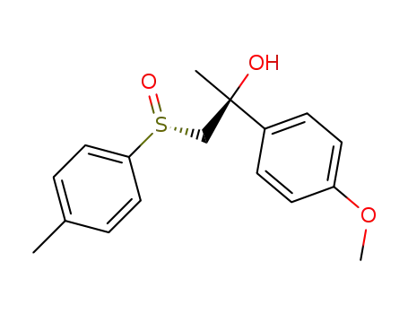 <2S,(S)R>-2-(4'-methoxyphenyl)-1-(4'-methylphenylsulfinyl)-2-propanol