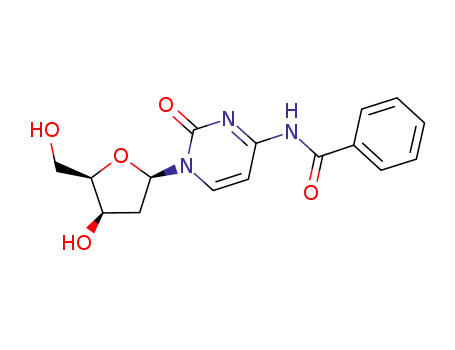 N<sup>4</sup>-benzoyl-1-(2-deoxy-β-D-threo-pentofuranosyl)cytosine