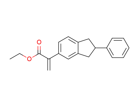 2-(2-Phenyl-indan-5-yl)-acrylic acid ethyl ester