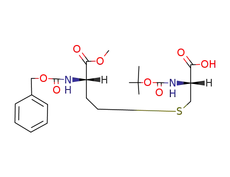 (S)-2-Benzyloxycarbonylamino-4-((R)-2-tert-butoxycarbonylamino-2-carboxy-ethylsulfanyl)-butyric acid methyl ester