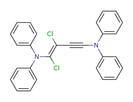 (E)-1,2-Dichloro-N<sup>1</sup>,N<sup>1</sup>,N<sup>4</sup>,N<sup>4</sup>-tetraphenyl-but-1-en-3-yne-1,4-diamine