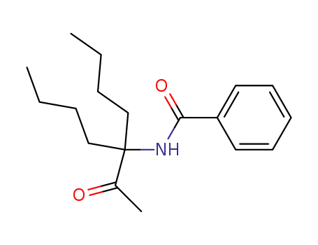 N-(1-Acetyl-1-butyl-pentyl)-benzamide