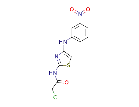 2-Chloro-N-[4-(3-nitro-phenylamino)-thiazol-2-yl]-acetamide