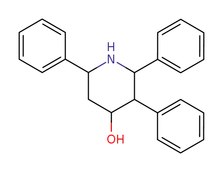 Molecular Structure of 124069-09-6 (2,3,6-Triphenyl-4-piperidinamine)