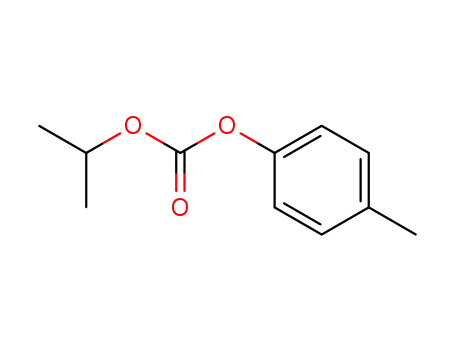 Molecular Structure of 21333-54-0 (p-Tolyl-isopropyl-carbonat)