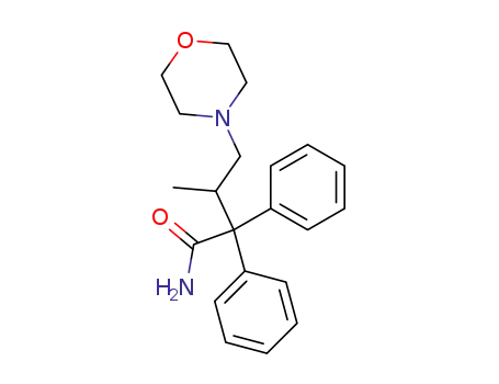 rac 2,2-디페닐-3-메틸-4-모르폴리노부탄아미드