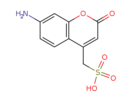 (7-아미노-2-옥소-크로멘-4-일)메탄술폰산
