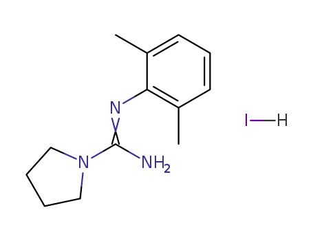 N-(2,6-Dimethyl-phenyl)-pyrrolidine-1-carboxamidine; hydriodide