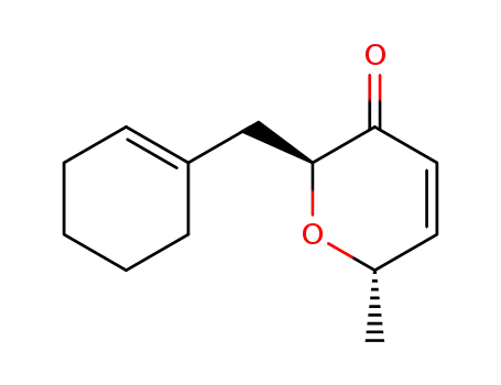 (2S,6S)-2-Cyclohex-1-enylmethyl-6-methyl-6H-pyran-3-one
