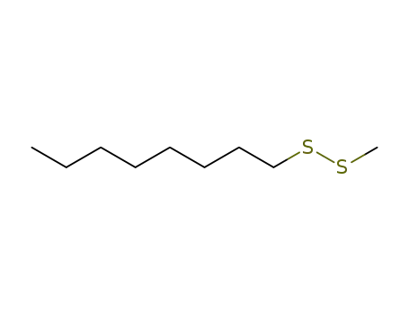 Molecular Structure of 64580-60-5 (Disulfide, methyl octyl)