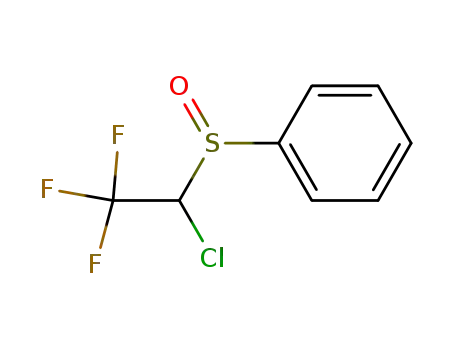 (1-Chloro-2,2,2-trifluoro-ethanesulfinyl)-benzene