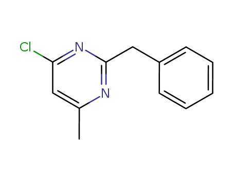 Pyrimidine, 4-chloro-6-methyl-2-(phenylmethyl)-
