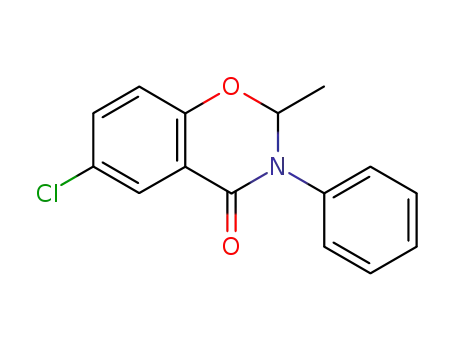 6-Chloro-2-methyl-3-phenyl-2H-1,3-benzoxazin-4(3H)-one
