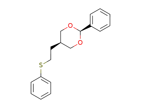 cis-2-phenyl-5-(2-(phenylthio)ethyl)-1,3-dioxane
